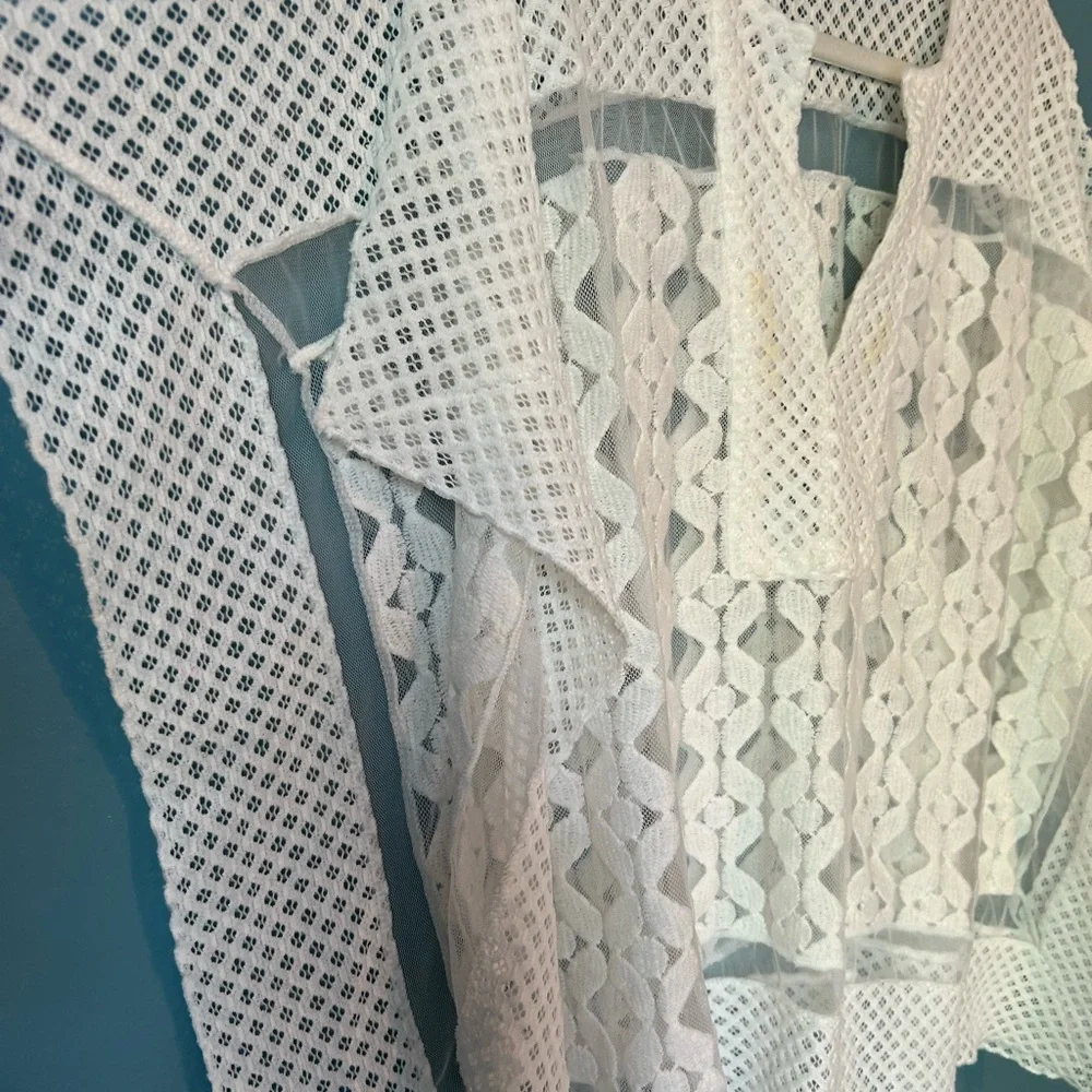 Anthropologie Sheer Tunic - Picture 2 of 5
